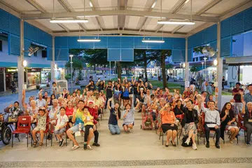 ஜேம்ஸ் குக் பல்கலைக்கழகத்தின் ஆறாவது கிறிஸ்துமஸ் சமூக நிகழ்ச்சி.