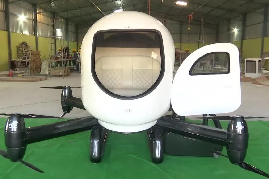 ஆந்திராவில் தயாராகும் பறக்கும் டாக்சி