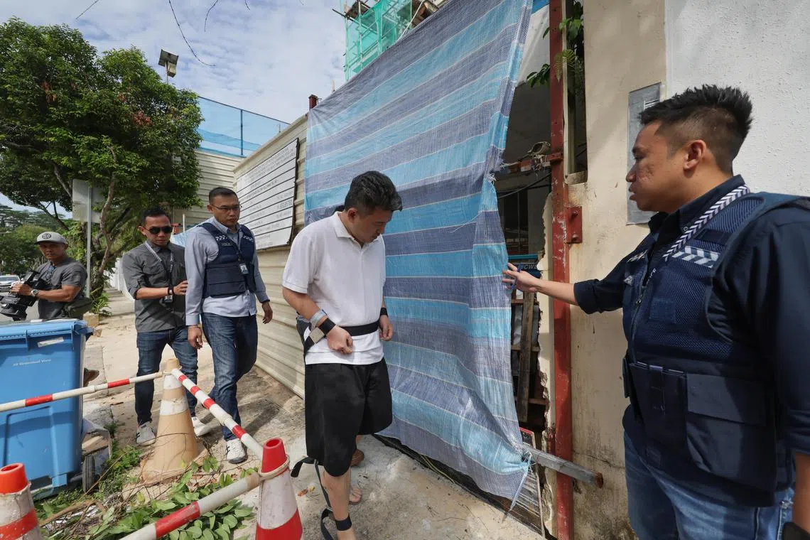 கொள்ளையடிக்க ஹாலந்து ரோடு வீட்டுக்குள் நுழைந்ததை விவரித்த ஆடவர்கள்