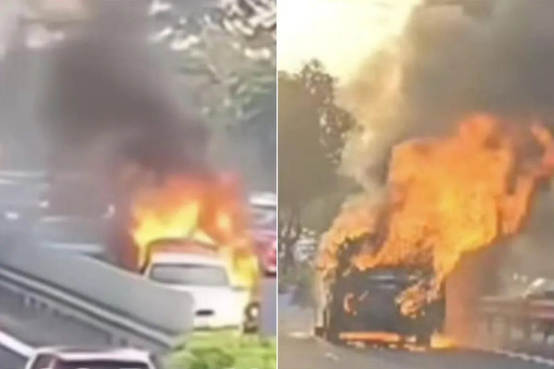 சாலை விபத்தில் உதவிவரும் கார் ஓட்டுநர்