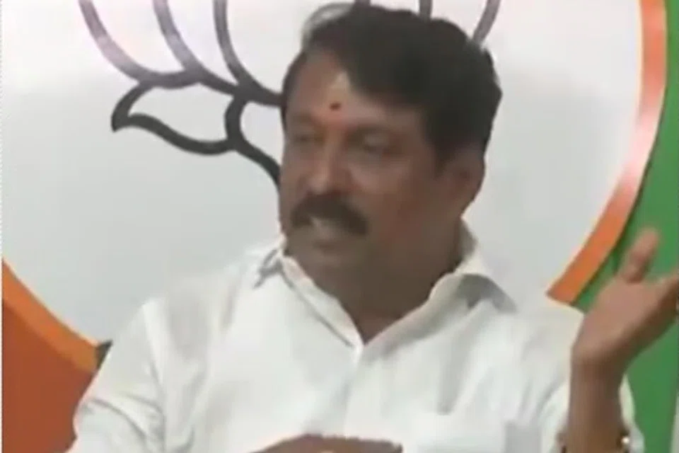 நெல்லை பாஜக வேட்பாளர் நயினார் நாகேந்திரன்.