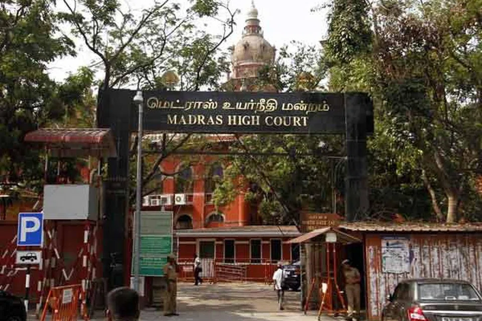 சென்னை உயர் நீதிமன்றம்.