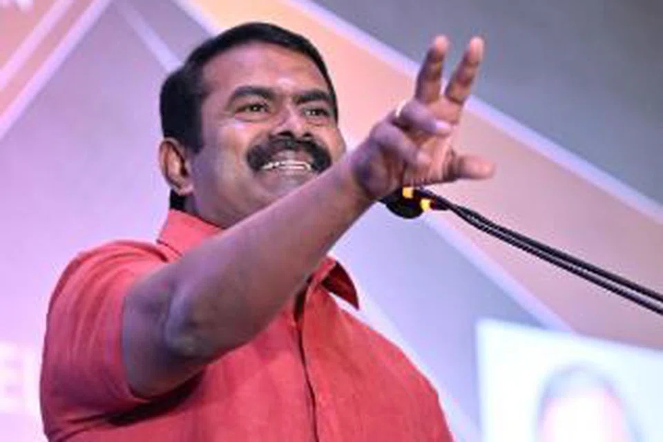  நாம் தமிழர் கட்சியின் தலைமை ஒருங்கிணைப்பாளர் சீமான்.