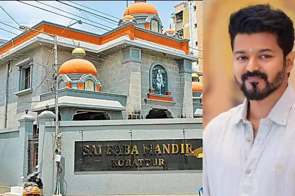 விஜய்யின் சாய் பாபா மந்திர்.