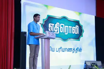 மீடியாகார்ப் தமிழ்ச் செய்தி, நடப்பு விவகாரப் பிரிவின் ‘எதிரொலி’ நிகழ்ச்சியின் புதிய பரிமாணத்திற்கான அறிமுக நிகழ்ச்சிக்குச் சிறப்பு விருந்தினராக வருகையளித்துச் சிறப்புரை ஆற்றினார் துணை அமைச்சர் தினேஷ். 