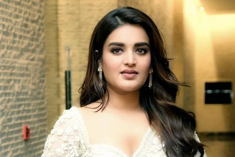 பவன் கல்யாணைப் பாராட்டித் தள்ளிய நிதி அகர்வால்