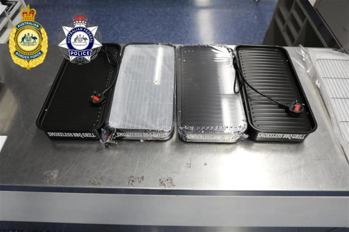 40 கிலோ போதைப்பொருள் கடத்தல்; ஆஸ்திரேலியாவில் சிங்கப்பூரர் மீது குற்றச்சாட்டு