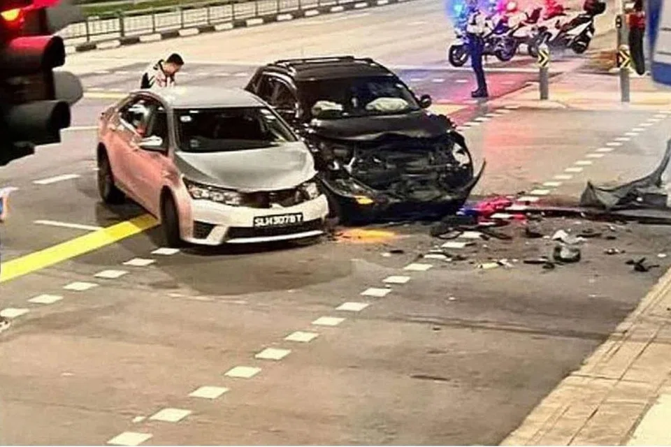 படம்: SINGAPORE ROADS ACCIDENT