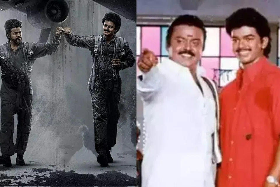 விஜய்காந்த், விஜய்.