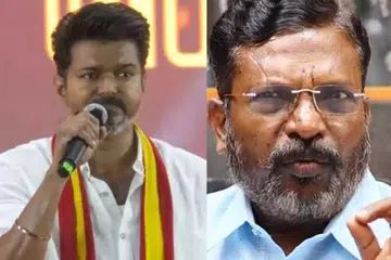 விஜய், திருமாவளவன்.