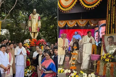 காலஞ்சென்ற பாடகர் எஸ் பி பாலசுப்பிரமணியத்தின் சிலையைத் திங்கட்கிழமை (டிசம்பர் 15) திறந்துவைத்தார் இந்தியாவின் முன்னாள் துணையதிபர் எம் வெங்கையா நாயுடு.