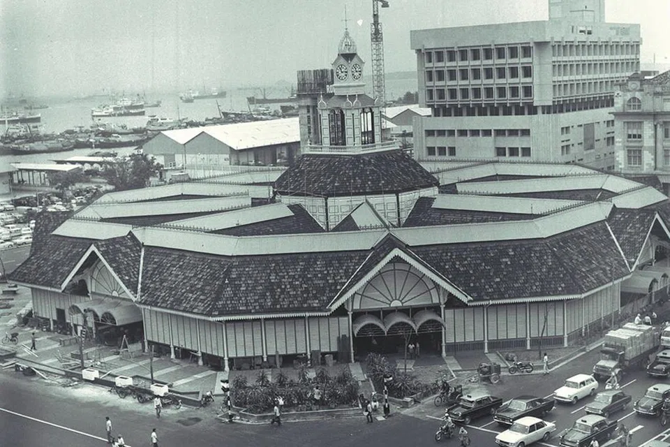1970ஆம் ஆண்டுப் பழைய தெலுக் ஆயர் சந்தை.