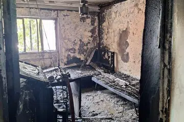 சிங்கப்பூர்க் குடிமைத் தற்காப்புப் படை சம்பவ இடத்திற்குச் சென்றபோது இரண்டாம் தளத்தில் உள்ள ஒரு வீட்டின் படுக்கையறையில் நெருப்பு எரிந்துகொண்டிருந்ததாகவும் பின்னர் தீயணைப்பாளர்கள் அதை அணைத்ததாகவும் கூறியது.