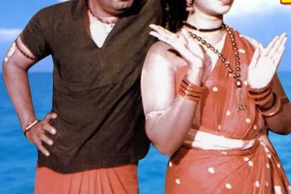 ‘படகோட்டி’ படத்தில் எம்ஜிஆர், சரோஜா தேவி.