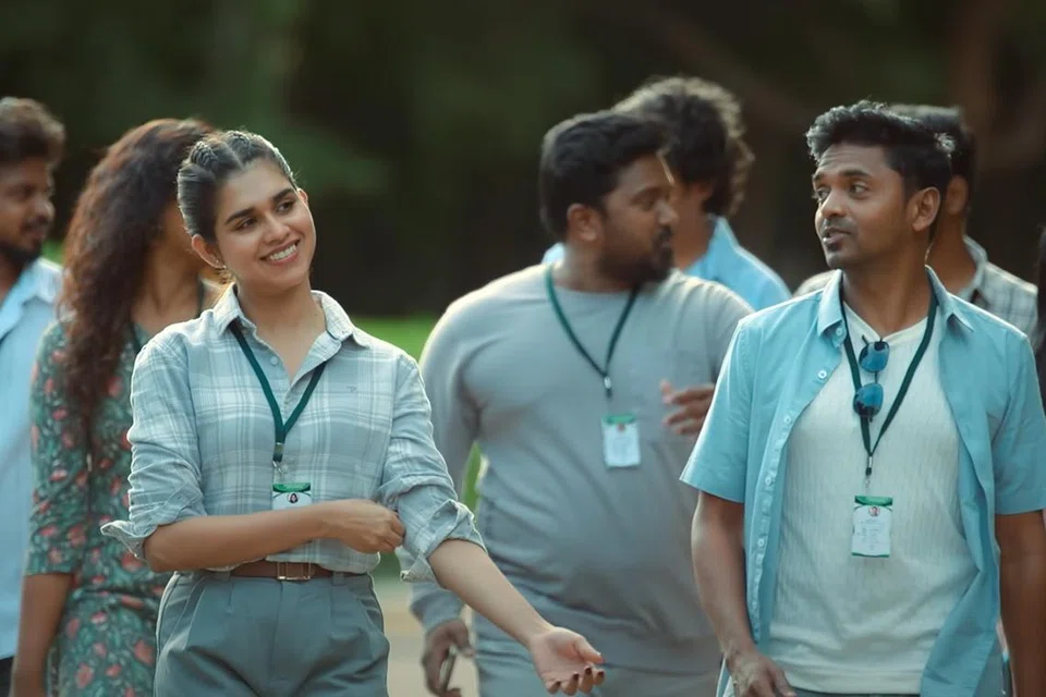 ‘2கே லவ் ஸ்டோரி’ டிரெய்லரில் இடம்பெறும் காட்சி.