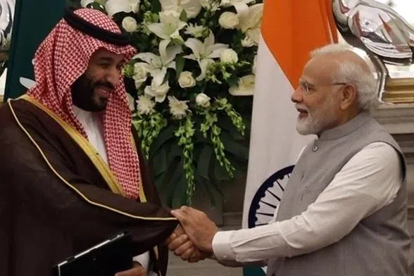 ஹோர்முஸ் நீரிணையின் பாதுகாப்பு குறித்து சவூதி இளவரசரிடம் பேசிய மோடி