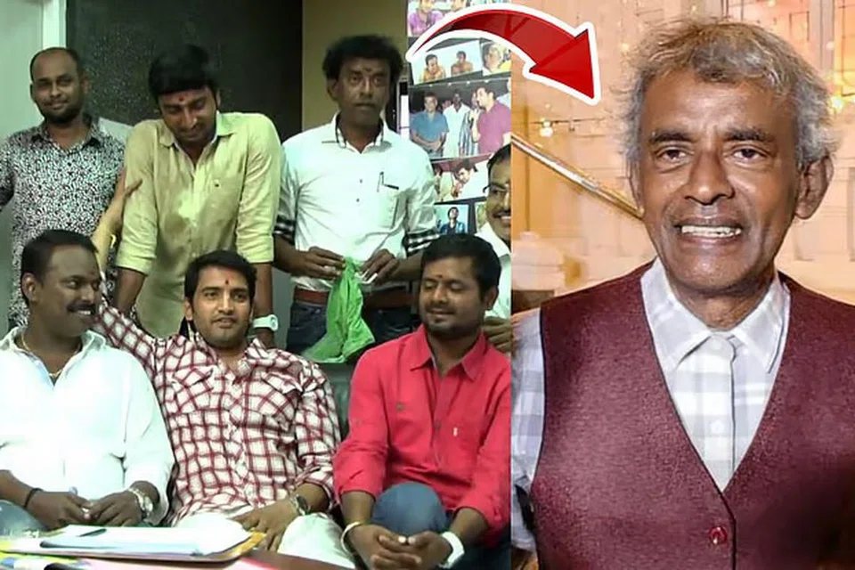 சந்தானம் குழுவினருடன் நடிகர் சிரிக்கோ உதயா.
