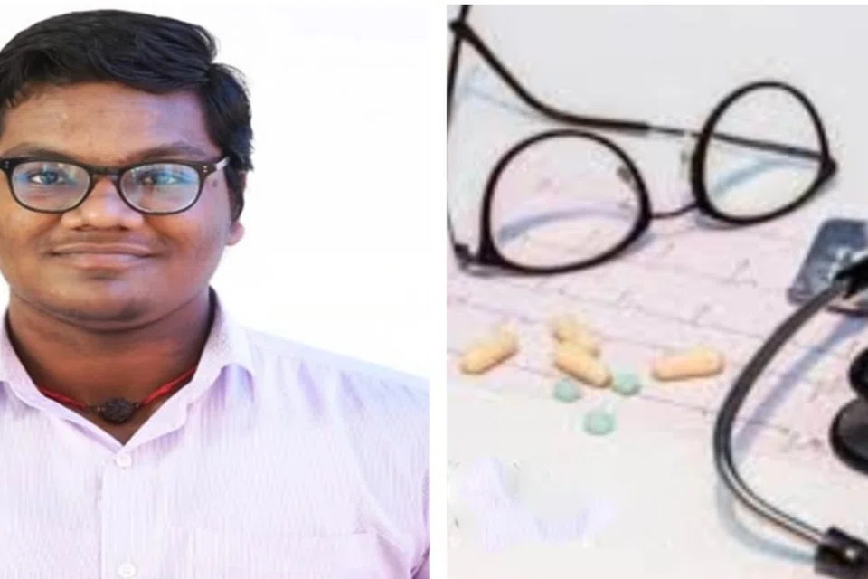 நீட் தேர்வில் மாநிலத்தில் முதலிடத்தைப் பிடித்த சூரிய நாராயணன்.