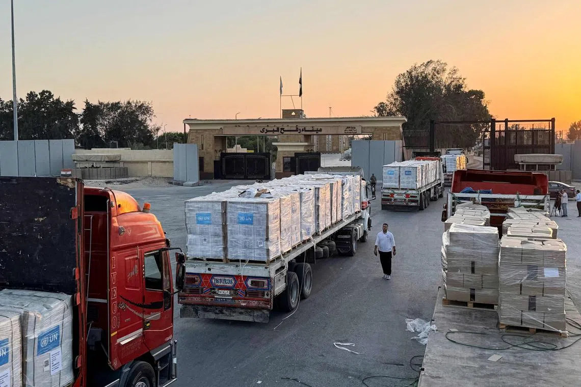 காஸாவுக்குள் கட்டுப்படுத்தப்பட்ட முறையில் உதவிகள் அனுமதிக்கப்படும்