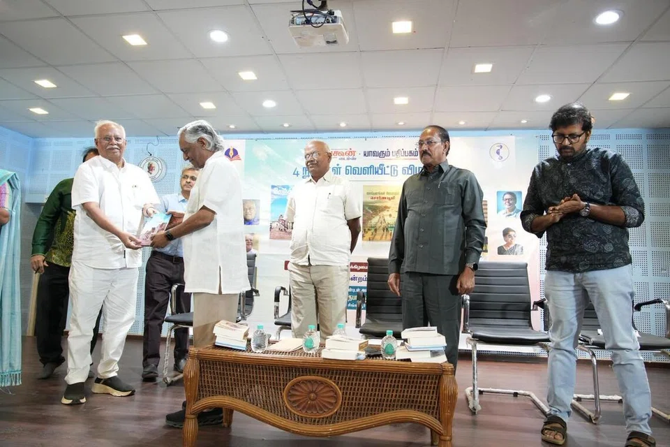 எம்.ஏ.முஸ்தபா எழுதிய ‘சேஞ்ச் அலி’ நூல் வெளியீட்டு நிகழ்வு.