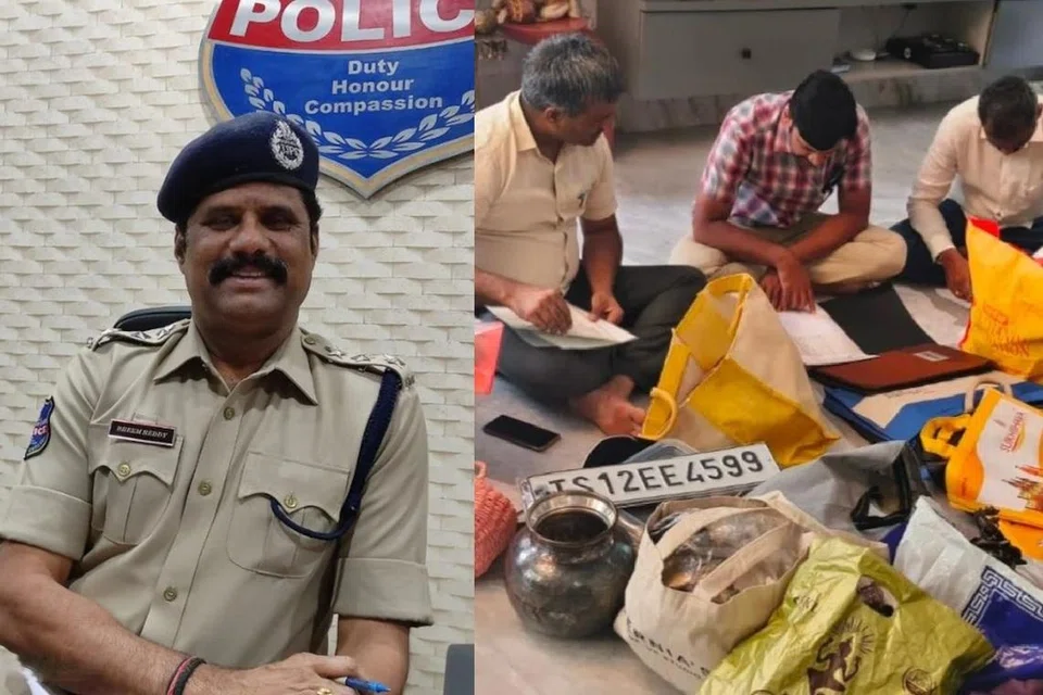 15க்கும் மேற்பட்ட இடங்களில் நடந்த சோதனையைத் தொடர்ந்து டிஎஸ்பி சங்கிரெட்டி பீம் ரெட்டி கைது செய்யப்பட்டுள்ளார்.