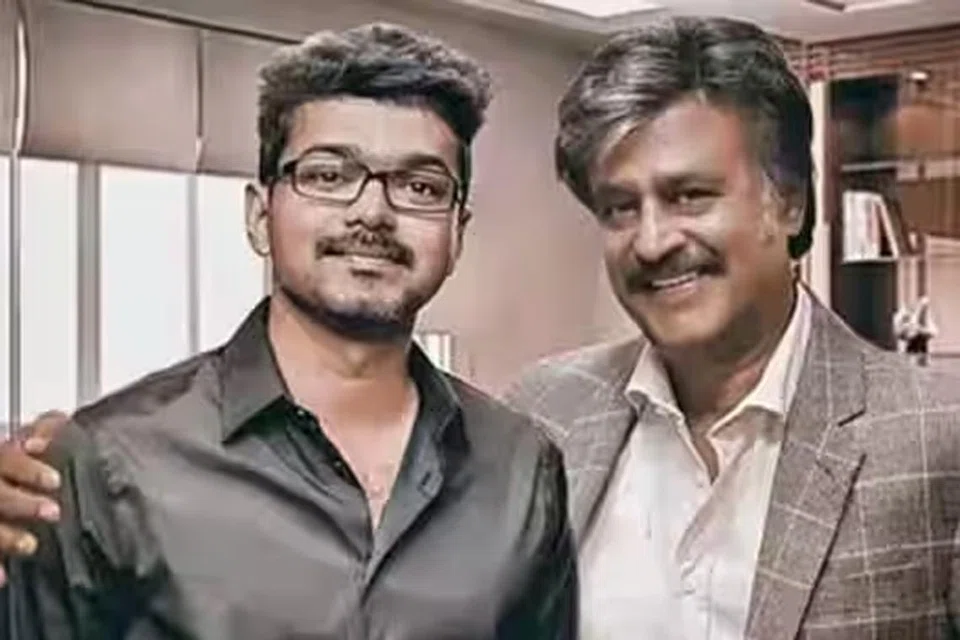 நடிகர் விஜய், நடிகர் ரஜினிகாந்த்.