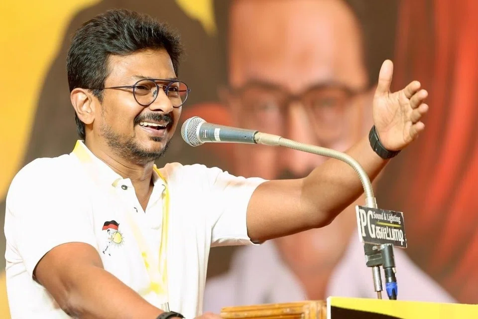 திமுக நிர்​வாகி​கள் கூட்​டத்​தில் துணை முதல்வர் உதயநிதி ஸ்டா​லின்.
