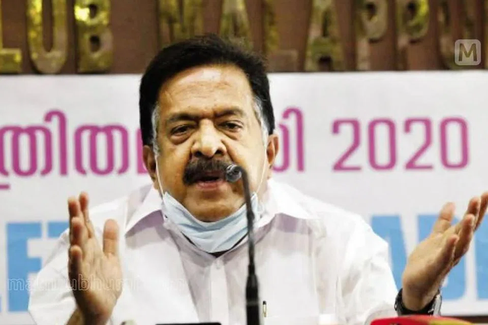 இந்திய தேசிய காங்கிரஸ் தலைவர் ரமேஷ் சென்னிதலா.