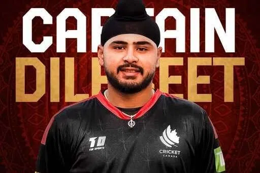 டி20 உலகக் கிண்ணம்: கனடா அணித்தலைவராக இந்திய வம்சாவளி வீரர்