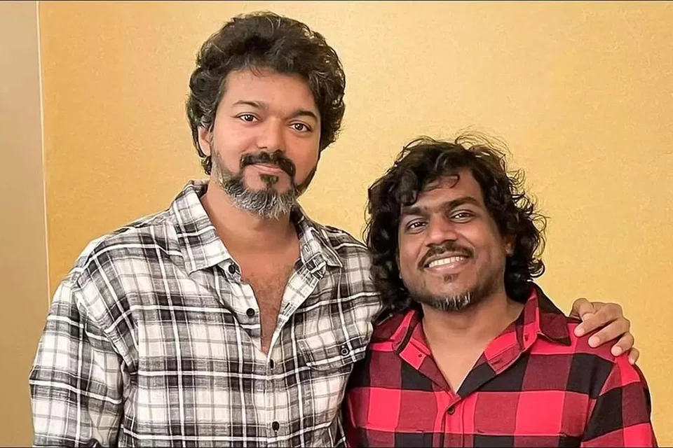 விஜய்யுடன் யுவன்.