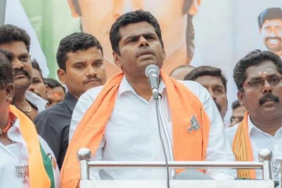 பாஜக மாநிலத் தலைவர் அண்ணாமலை.