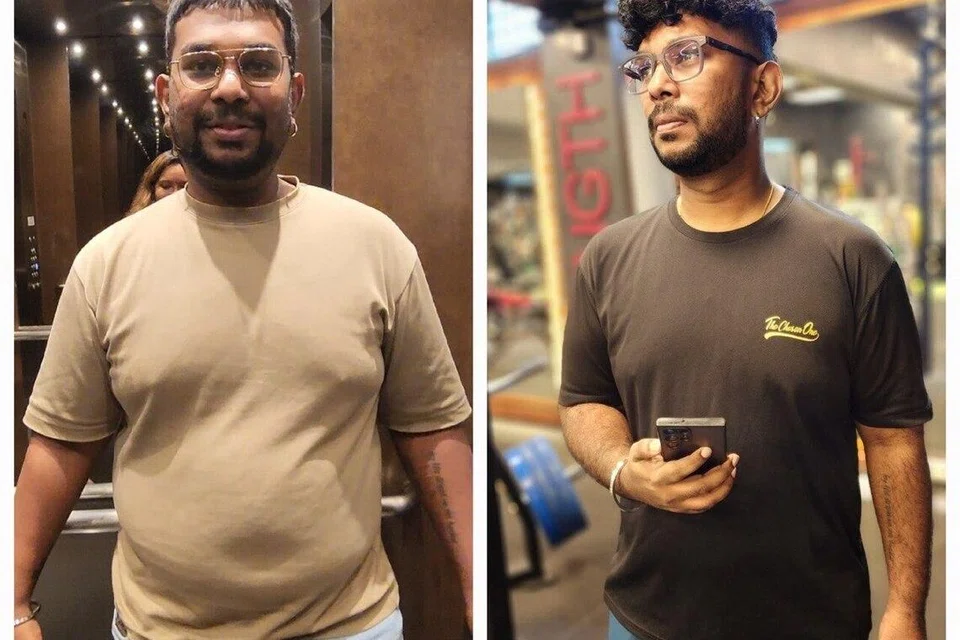 உடல் எடைக் குறைப்புப் பயணத்தில் பெருமாற்றத்தைக் கண்ட ஸ்டீவன் சௌந்தரராஜன்.