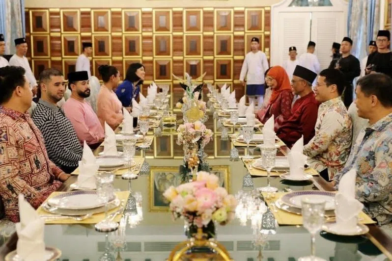 ஜோகூர் மன்னர் குடும்பத்தைச் சந்தித்த சிங்கப்பூர் அமைச்சர்கள்