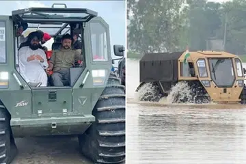 பஞ்சாப்பில் மீட்புப் பணிகளில் அனைத்து வகை நிலப்பரப்பிலும் செல்லும் சிறப்பு வாகனங்கள், படகுகள் பயன்படுத்தப்பட்டு வருகின்றன.