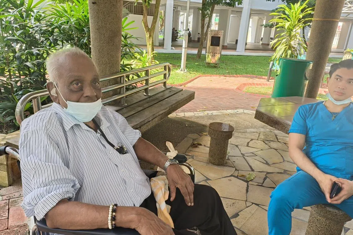 ஸ்ரீ நாராயண மிஷன் முதியோர் பராமரிப்பு இல்லவாசிகள் வாக்களிக்கச் சிறப்பு ஏற்பாடு