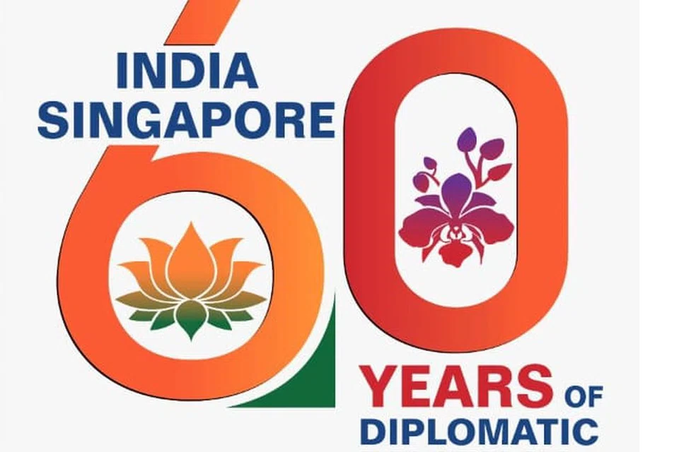 சிங்கப்பூருக்கும் இந்தியாவுக்கும் இடையிலான 60 ஆண்டுகால மைல்கல்லைக் கொண்டாடும் விதமாக ஆண்டு முழுவதும் நடைபெற உள்ள நிகழ்ச்சிகளுக்கு இந்தச் சிறப்பு சின்னம் பயன்படுத்தப்படும்.
