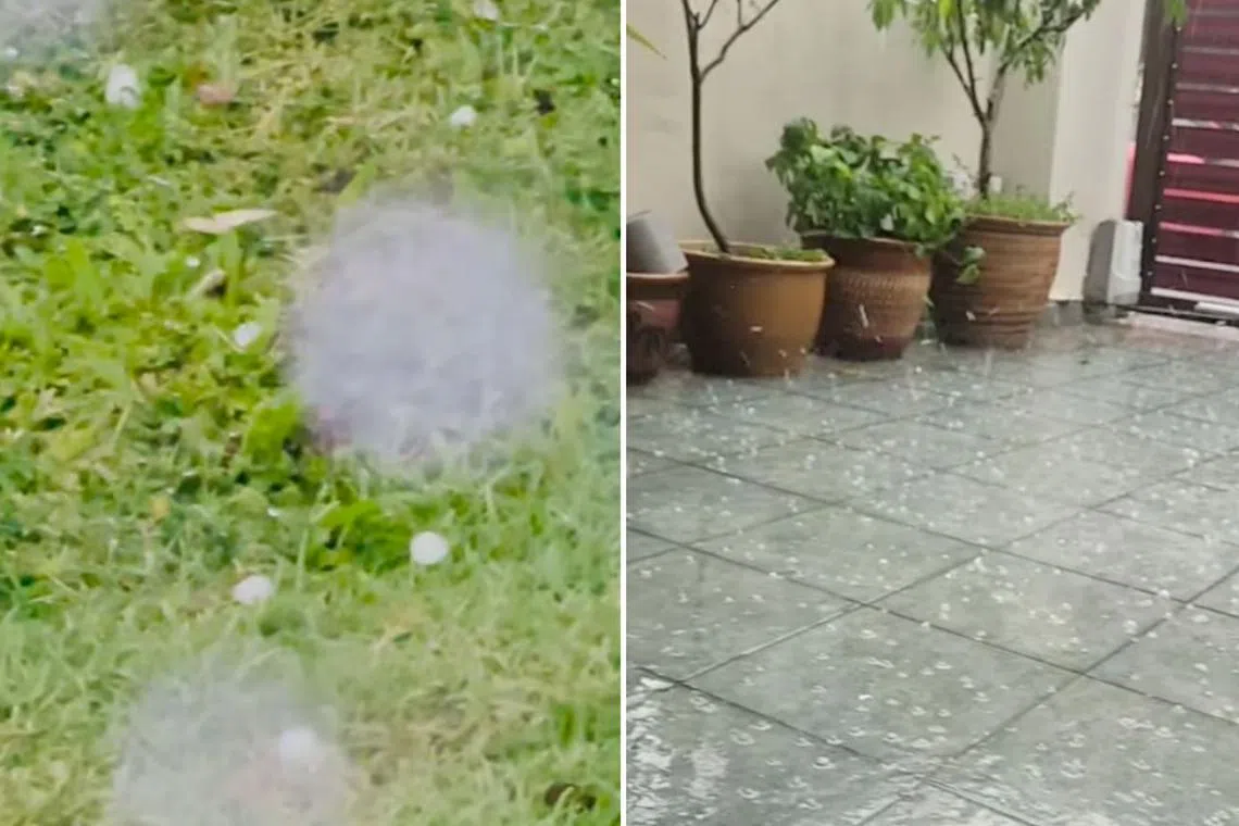 அரிய ஆலங்கட்டி மழையால் சிலாங்கூர் மக்கள் அதிர்ச்சி