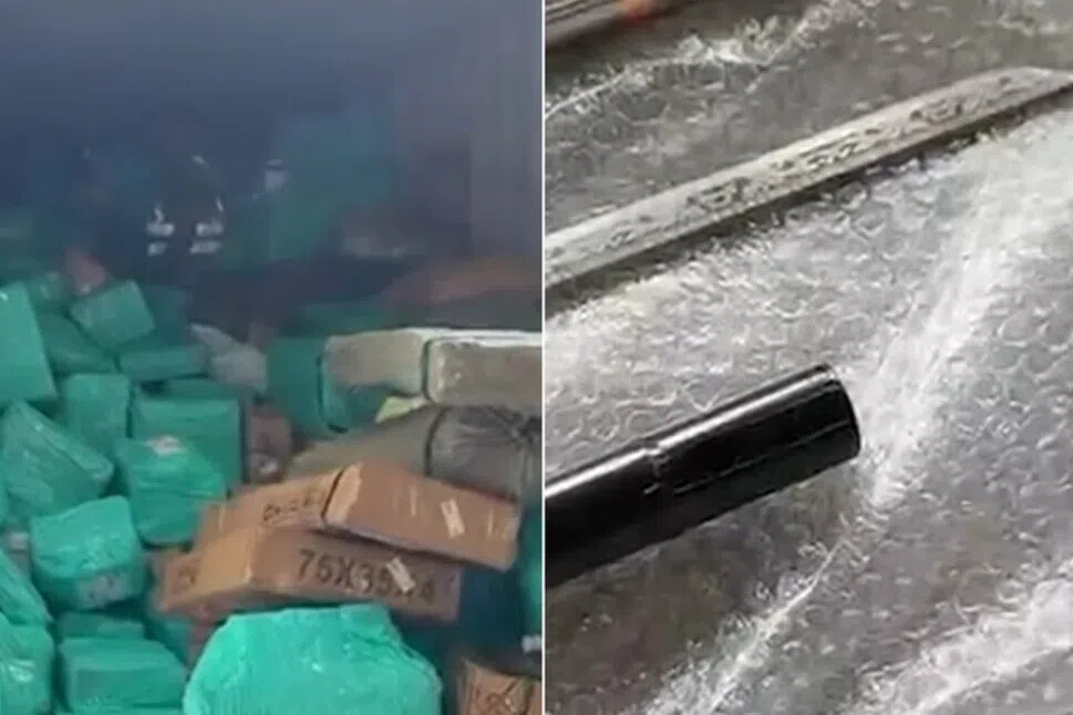 பாசிர் பாஞ்சாங் சோதனைச் சாவடியில் சிக்கிய வாள்கள்