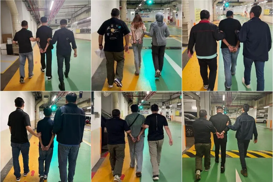 மோசடிக்கு எதிராக நடவடிக்கை: $1.9மி. பறிமுதல், ஒன்பது பேர் கைது 