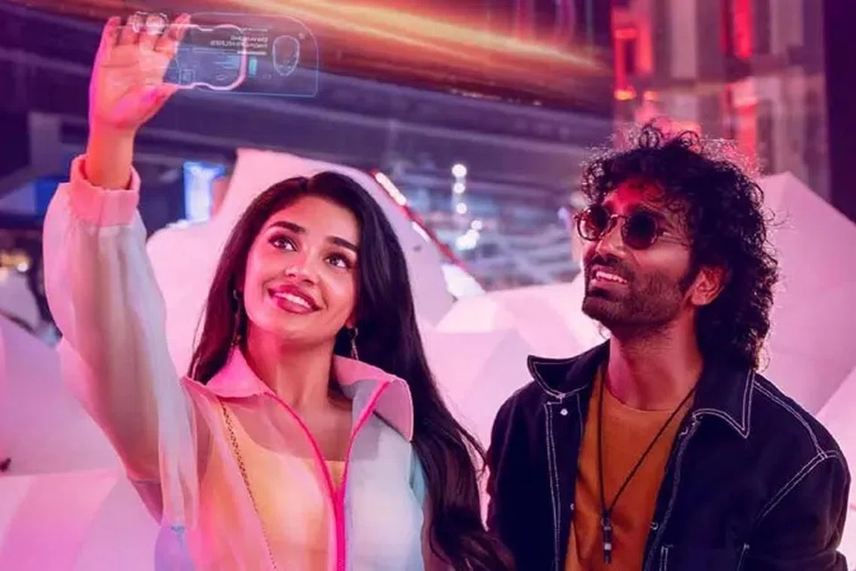 பிரதீப் ரங்கநாதன், கீர்த்தி ஷெட்டி.