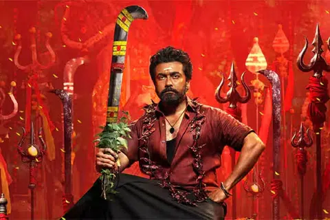 ‘கருப்பு’ திரைப்படத்தில் சூர்யா.