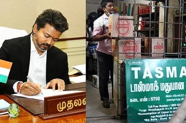 தமிழகம் முழுவதும் 717 ‘டாஸ்மாக்’ கடைகளை மூட விஜய் உத்தரவு