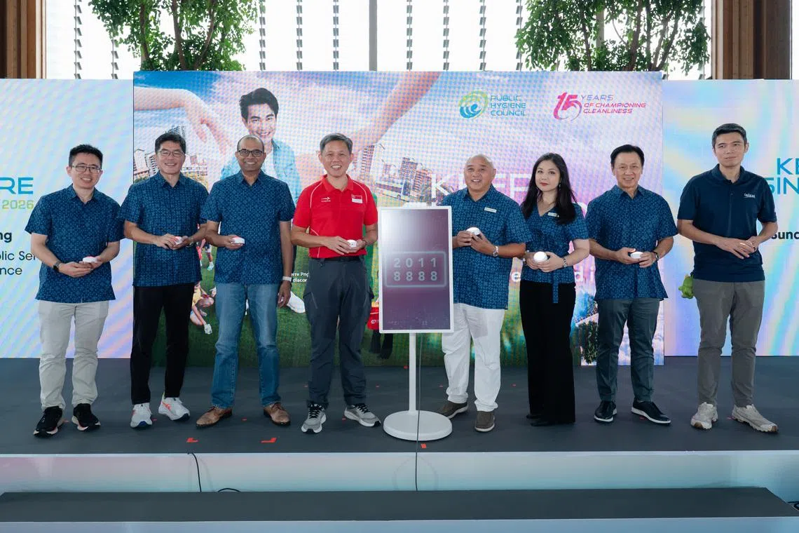 ‘சிங்கப்பூரைத் தூய்மையாக வைத்திருப்போம் இயக்கம் 2026’ அறிமுகம்