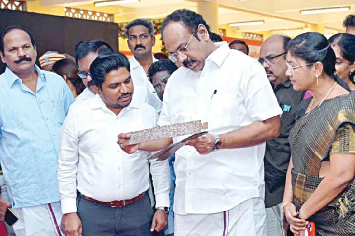 அசோகர் காலத்துக்கு 2,600 ஆண்டுகளுக்கு முன்பே, தமிழினம் தனக்கென தனி எழுத்து முறையைக் கொண்டிருந்தது: அமைச்சர் தங்கம் தென்னரசு