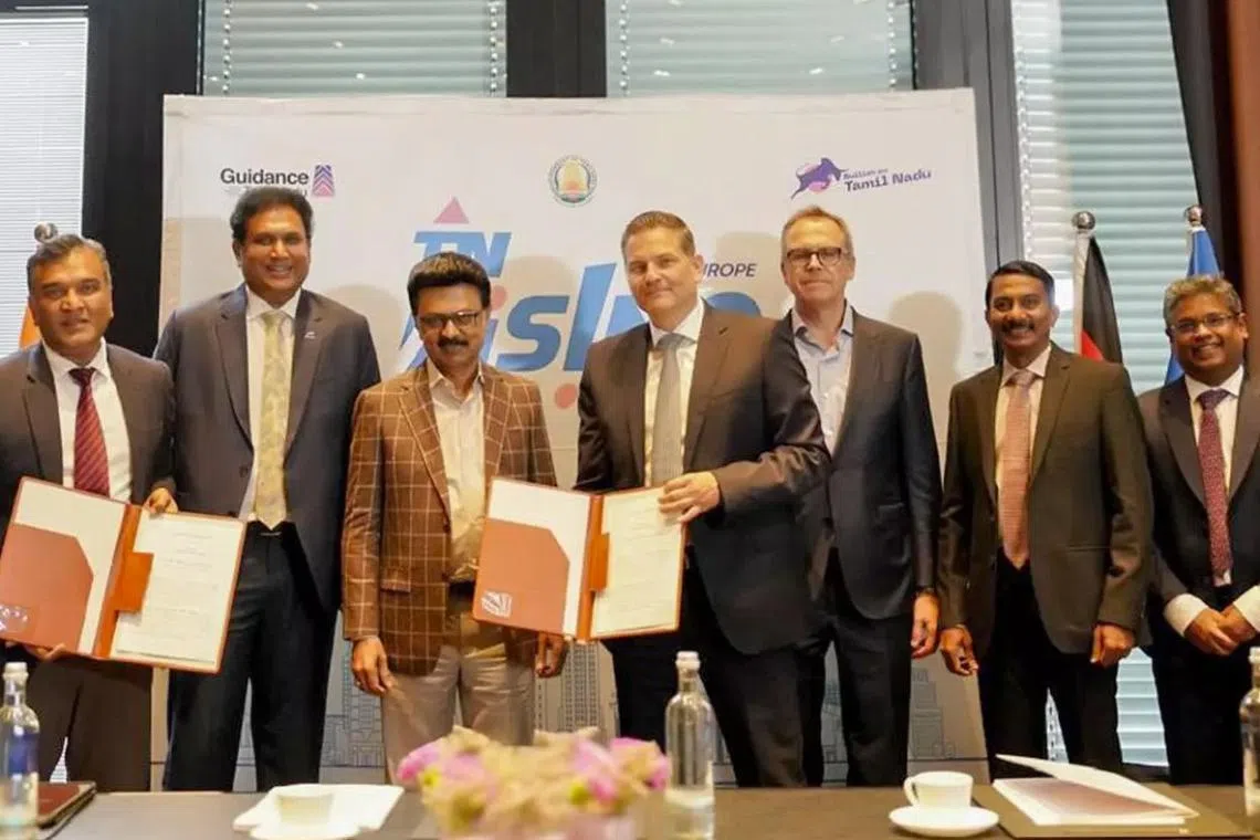 தமிழ்நாட்டில் 3,200 கோடி ரூபாய்க்கும் மேல் ஜெர்மன் நிறுவனங்கள் முதலீடு