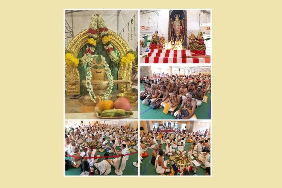 பெருவேள்வியின்போது 140 அடியார்கள் நாள்தோறும் ருத்ர பாராயணத்தில் கலந்துகொண்டு சிவ சிந்தனையோடு அர்ப்பணம் செய்தனர்.