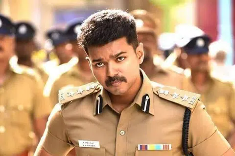 ‘தெறி’ படத்தில் விஜய்.