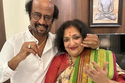 ரஜினிகாந்த், லதா ரஜினிகாந்த்.