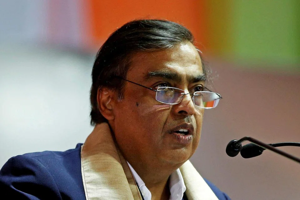 ரிலையன்ஸ் தொழில் நிறுவனங்களின் தலைவர் முகேஷ் அம்பானி.