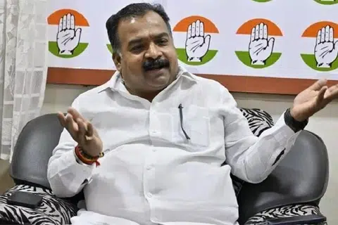 விருதுநகர் தொகுதி நாடாளுமன்ற உறுப்பினர் மாணிக்கம் தாகூர்.